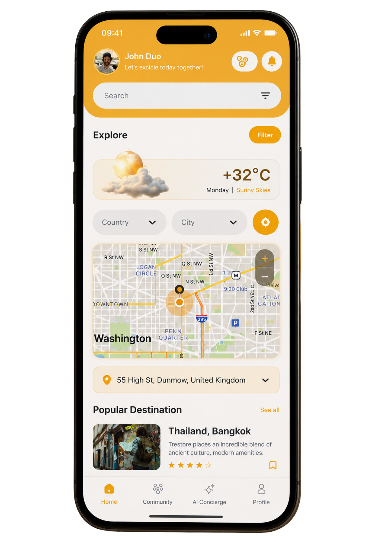Roots and Routes travel app